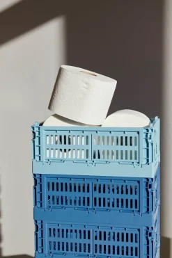 Colour crate S, electric blue fra Hay