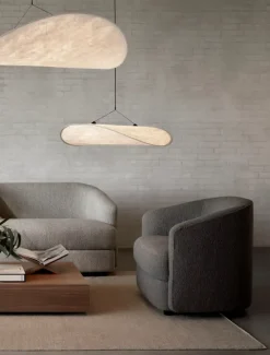 Covent Lænestol, dark taupe fra New Works