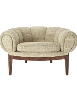 Croissant Lounge Chair, fabric fra GUBI
