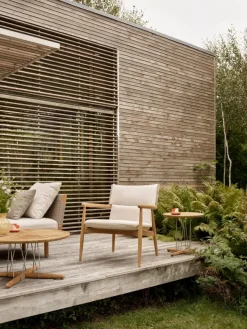 CU E018 havehynde til E018 Embrace loungestol fra Carl Hansen og Søn