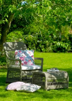 Dawn Loungestol, Antique Grey fra Sika-Design