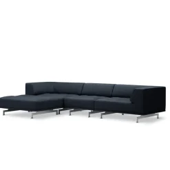 Delphi 450A, 3-personers sofa med skammel fra Fredericia Furniture