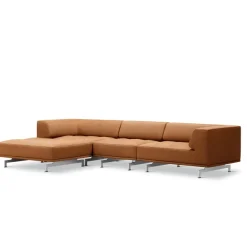 Delphi 450A, 3-personers sofa med skammel fra Fredericia Furniture