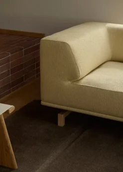 Delphi 450A, 3-personers sofa med skammel fra Fredericia Furniture