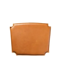Deluxe Hynde til Y-stol CH24, cognac anilin læder