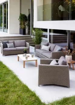 Diamond Loungestol inkl. hynde fra Cane-line