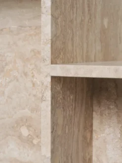 Distinct Side Table, Travertine fra Ferm Living