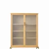 Dowry III kabinet, eg, frosted glass fra Stellar Works