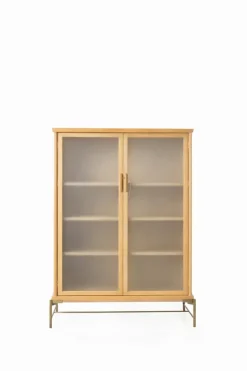 Dowry III kabinet, eg, frosted glass fra Stellar Works