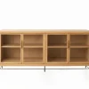 Dowry II kabinet, eg, clear glass fra Stellar Works