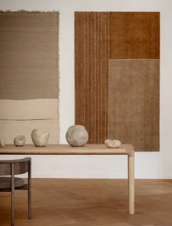 Drift Line gulvtæppe, Terracotta fra Linie Design