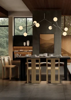 Drop Bulp Chandelier, grey fra 101 Copenhagen