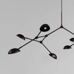 Drop Chandelier, burned black fra 101 Copenhagen