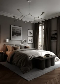 Drop Chandelier, chrome fra 101 Copenhagen