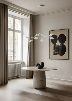 Drop Chandelier, mini white fra 101 Copenhagen