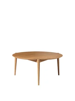D102 Søs Sofabord, Ø 85 cm fra FDB Møbler
