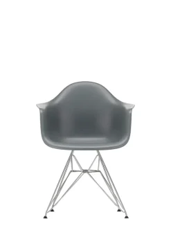 Eames Plastic Armchair DAR, forkromet fra Vitra