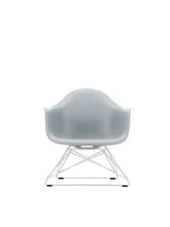 Eames Plastic Armchair LAR, hvidlakeret fra Vitra