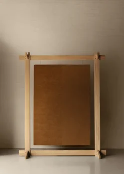 Echo Yano gulvtæppe, Mustard fra Linie Design