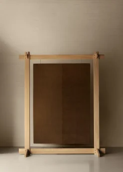 Echo Yano gulvtæppe, Olive Brown fra Linie Design