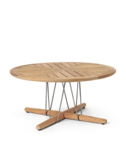 E023 Embrace udendørs sofabord, Ø80 fra Carl Hansen & Søn