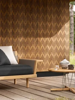 E023 Embrace udendørs sofabord, Ø80 fra Carl Hansen & Søn
