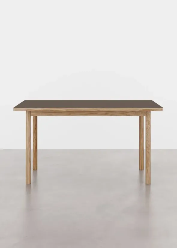 ESSENTIAL OAK spisebord 140x90 cm Espresso, fra WB Manufaktur