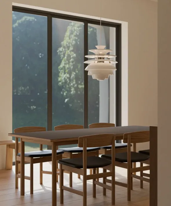 ESSENTIAL OAK spisebord 220x90 cm Espresso, fra WB Manufaktur