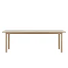 ESSENTIAL OAK spisebord 220x90 cm Mushroom, fra WB Manufaktur