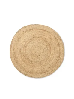 Eternal Round Jute Rug - Natural fra Ferm Living
