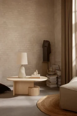Eternal Round Jute Rug - Natural fra Ferm Living