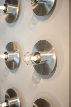 Everyday væg/loftlampe, silver fra Stellar Works