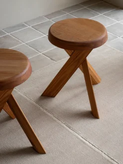 Faded Noren gulvtæppe, Cream fra Linie Design