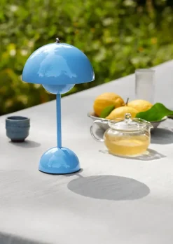 Flowerpot VP9 portable bordlampe af Verner Panton