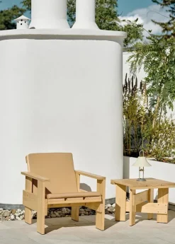 Foldbar sædehynde til Crate Loungechair, Beige fra Hay