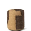 Forene Cylinder Pouf fra Ferm Living