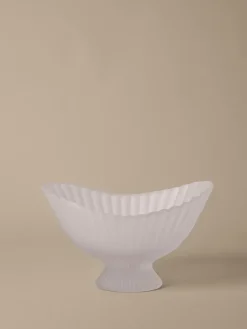 Fountain Glass Centrepiece, Frosted fra Ferm Living