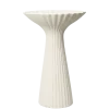 Fountain Pedestal Bowl, Ivory fra Ferm Living
