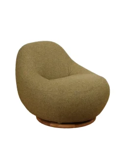 Gem Loungestol med Teak Drejefod fra Cane-line