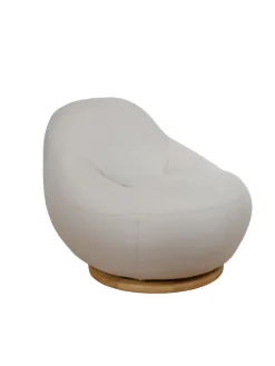 Gem Loungestol med Teak Drejefod fra Cane-line