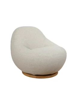 Gem Loungestol med Teak Drejefod fra Cane-line