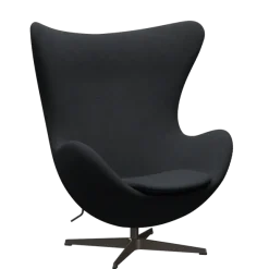 3316 Ægget loungestol, stel i brown bronze af Arne Jacobsen