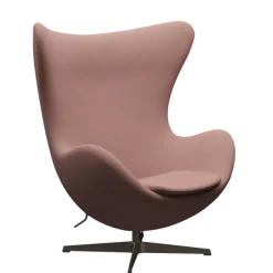 3316 Ægget loungestol, stel i brown bronze af Arne Jacobsen