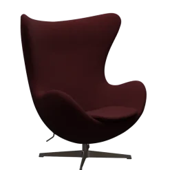 3316 Ægget loungestol, stel i brown bronze af Arne Jacobsen