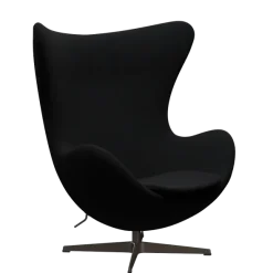 3316 Ægget loungestol, stel i brown bronze af Arne Jacobsen