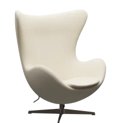3316 Ægget loungestol, stel i brown bronze af Arne Jacobsen