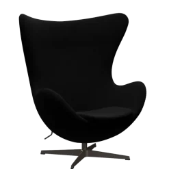3316 Ægget loungestol, stel i brown bronze af Arne Jacobsen