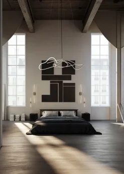 Ghost Chandelier, Big, Chrome fra 101 Copenhagen