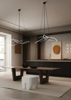 Ghost Chandelier, Mini, Burned Black fra 101 Copenhagen