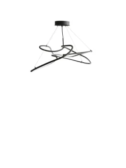 Ghost Chandelier, Mini, Burned Black fra 101 Copenhagen
